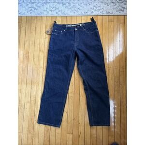 Bilt Iron Workers Mercury Jeans Mens 38x32 Blue Motorcycle Biker Lined